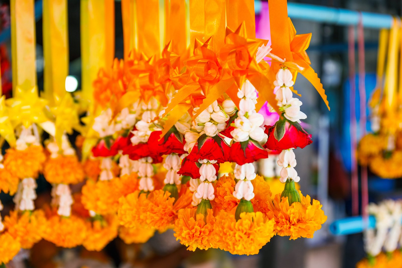 Thai worship garland for sell